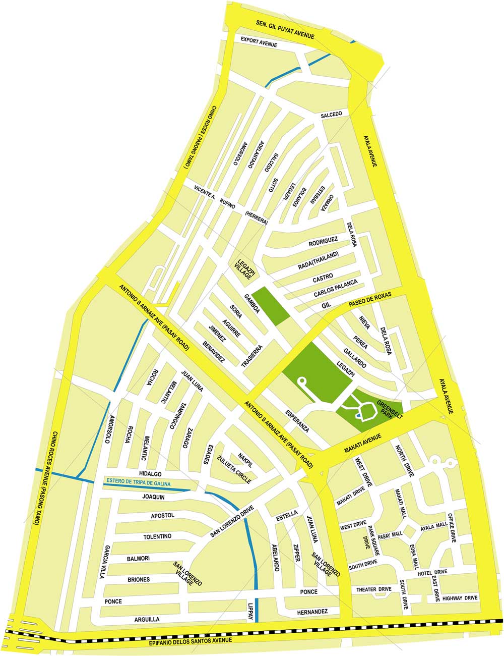 San Lorenzo Village Map Barangay San Lorenzo Business Association Inc. Home Page